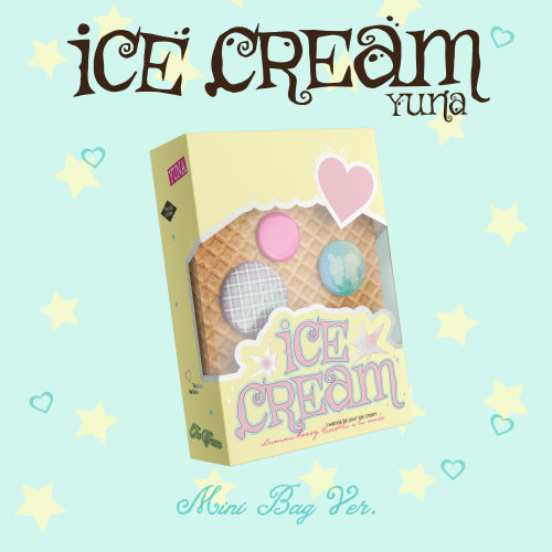 YUNA (ITZY) 1ST MINI ALBUM - ICE CREAM (MINI BAG VER.)