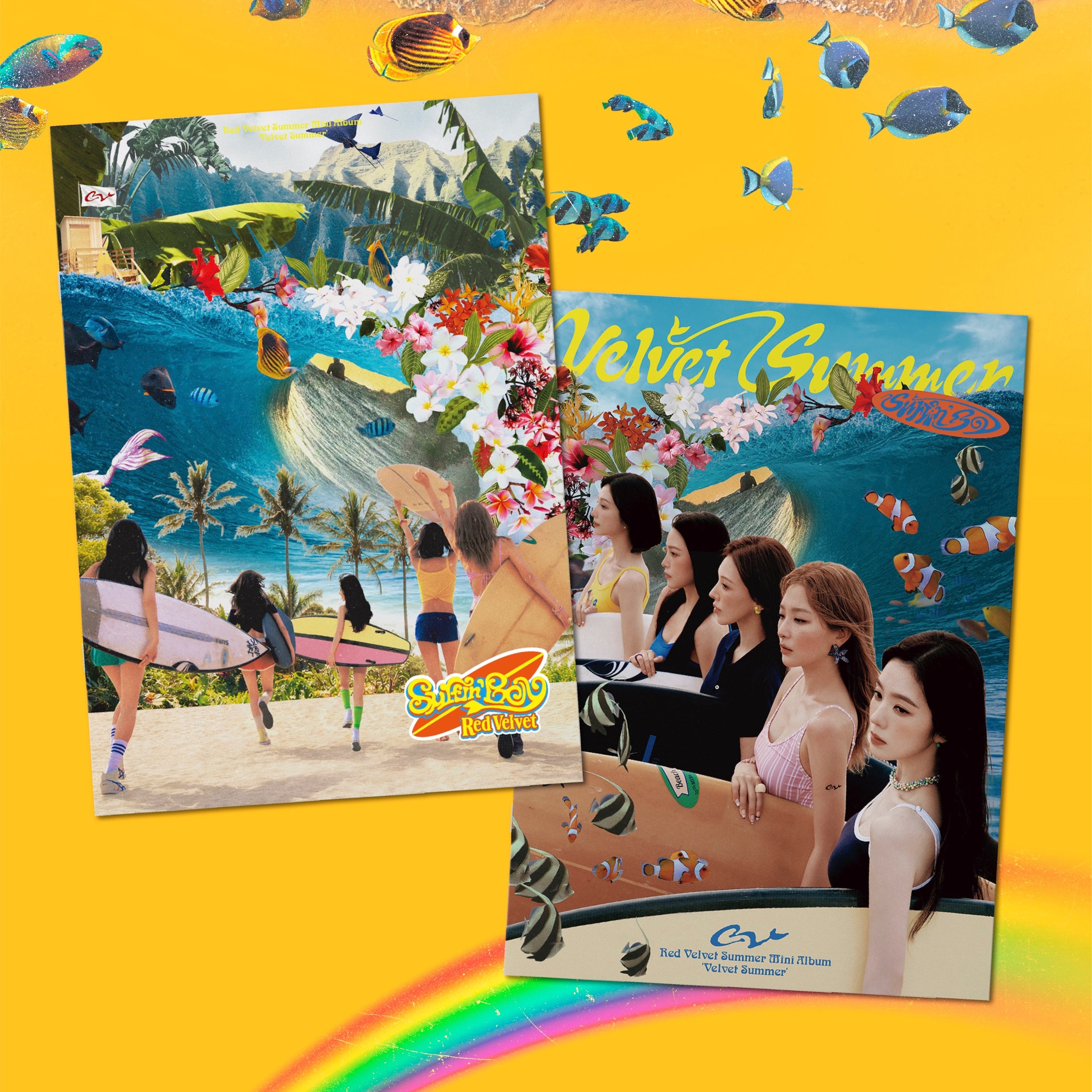 RED VELVET - SUMMER MINI ALBUM [VELVET SUMMER] (BIG WAVE VER.)