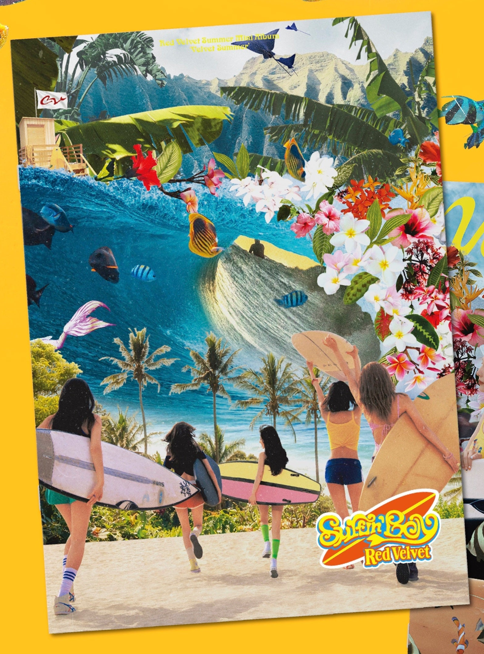RED VELVET - SUMMER MINI ALBUM [VELVET SUMMER] (BIG WAVE VER.)