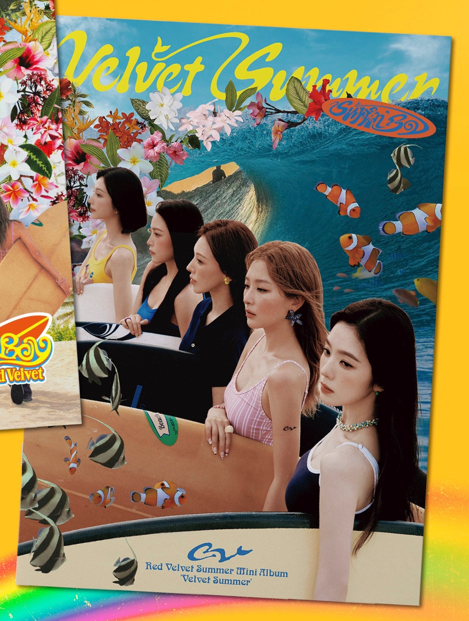 RED VELVET - SUMMER MINI ALBUM [VELVET SUMMER] (BIG WAVE VER.)