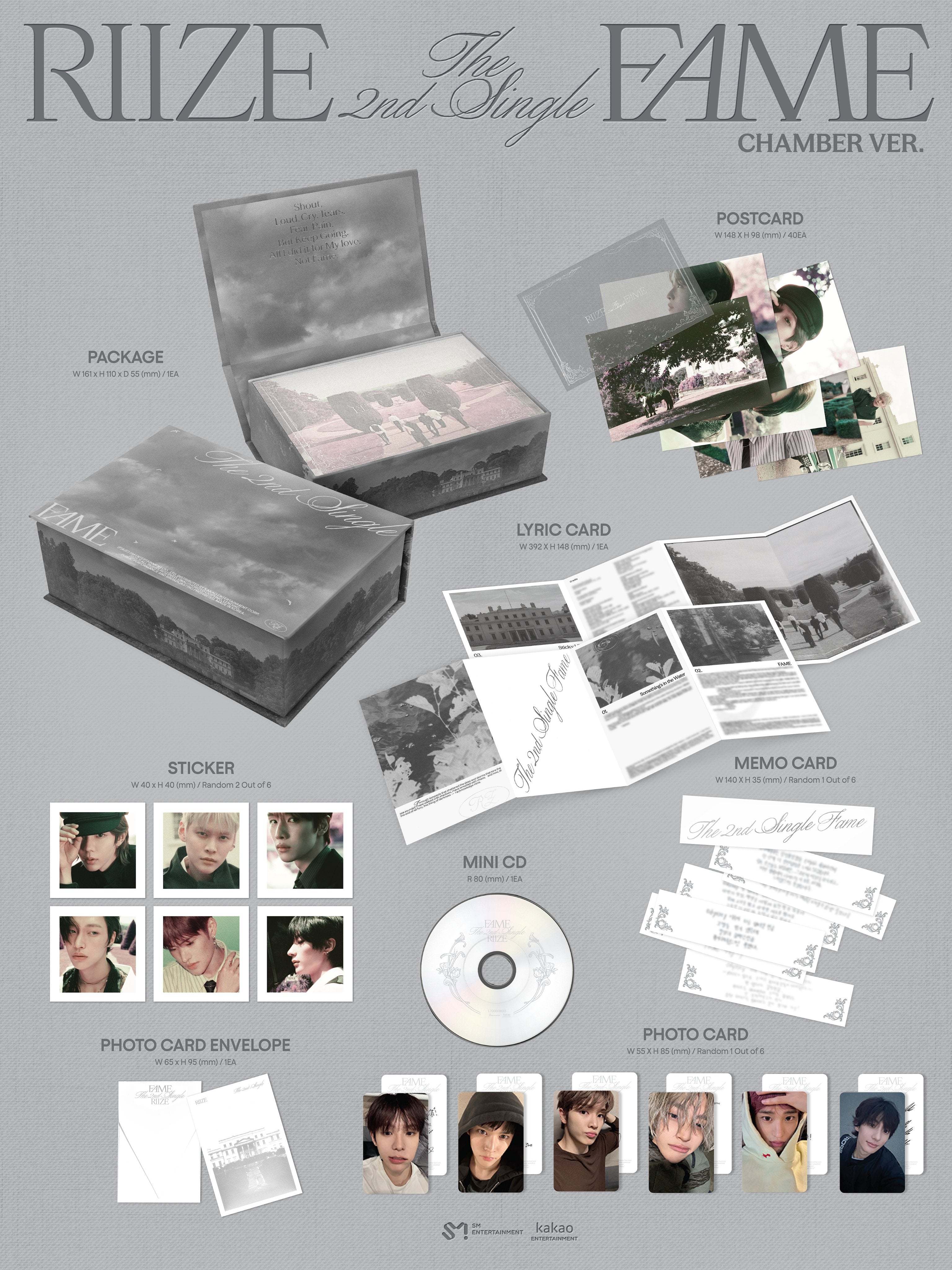 RIIZE 2ND SINGLE - FAME (CHAMBER VER.)