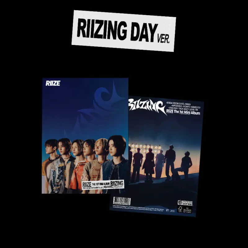 Riize Riizing Versions RIIZE 1ST MINI ALBUM - RIIZING (PHOTOBOOK VERSION)