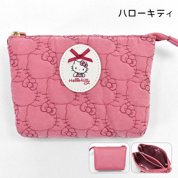 SANRIO© Double Stitch Zip Pouch (Japan Edition)