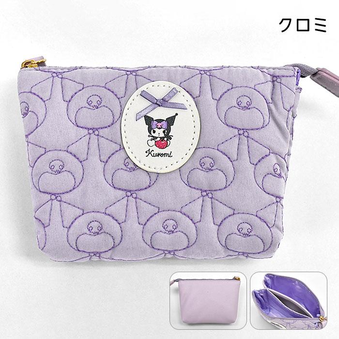 SANRIO© Double Stitch Zip Pouch (Japan Edition)
