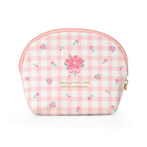 SANRIO© Plaid Rose Pouch (Japan Limited Edition)