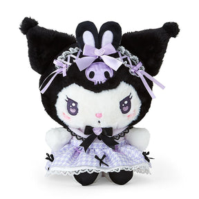 SANRIO© Plush with Plaid Black Bow (Japan Limited Edition)