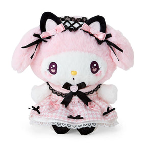 SANRIO© Plush with Plaid Black Bow (Japan Limited Edition)