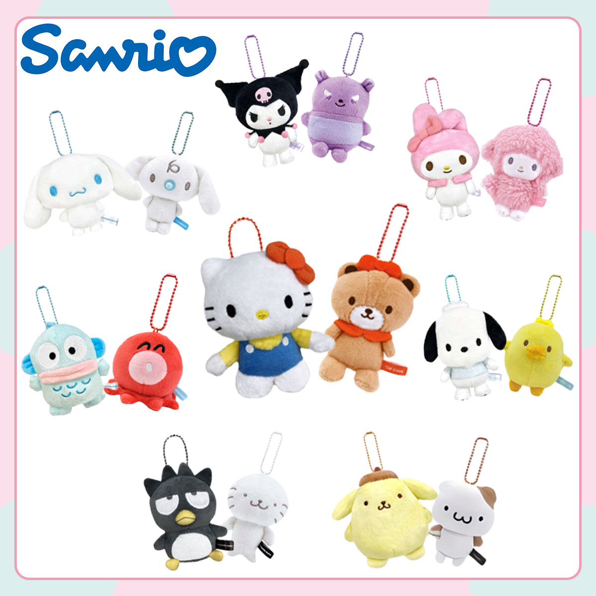 SANRIO© & Friends Plush Mascot (Japan Edition)