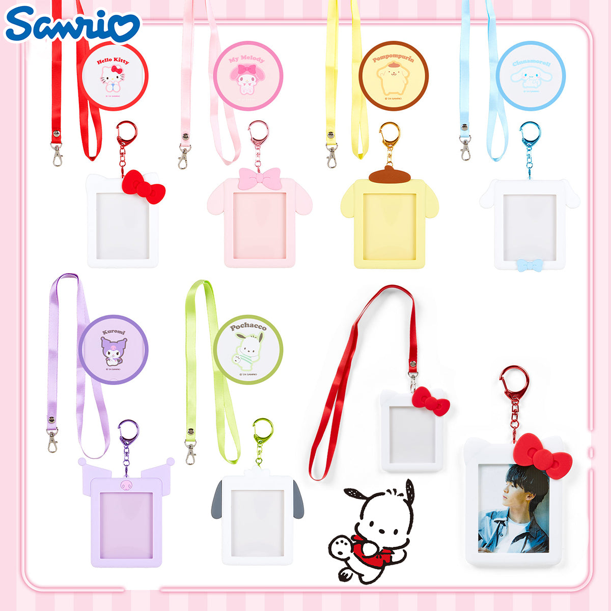 SANRIO© Card Holder Silicon Enjoy Idol (Japan Limited Edition)