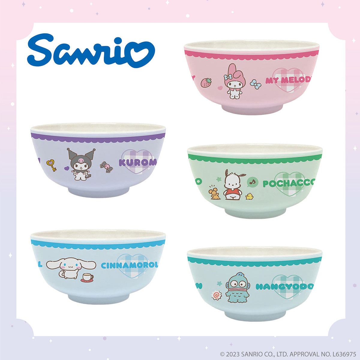 SANRIO© Bowl Resin (Japan Edition)