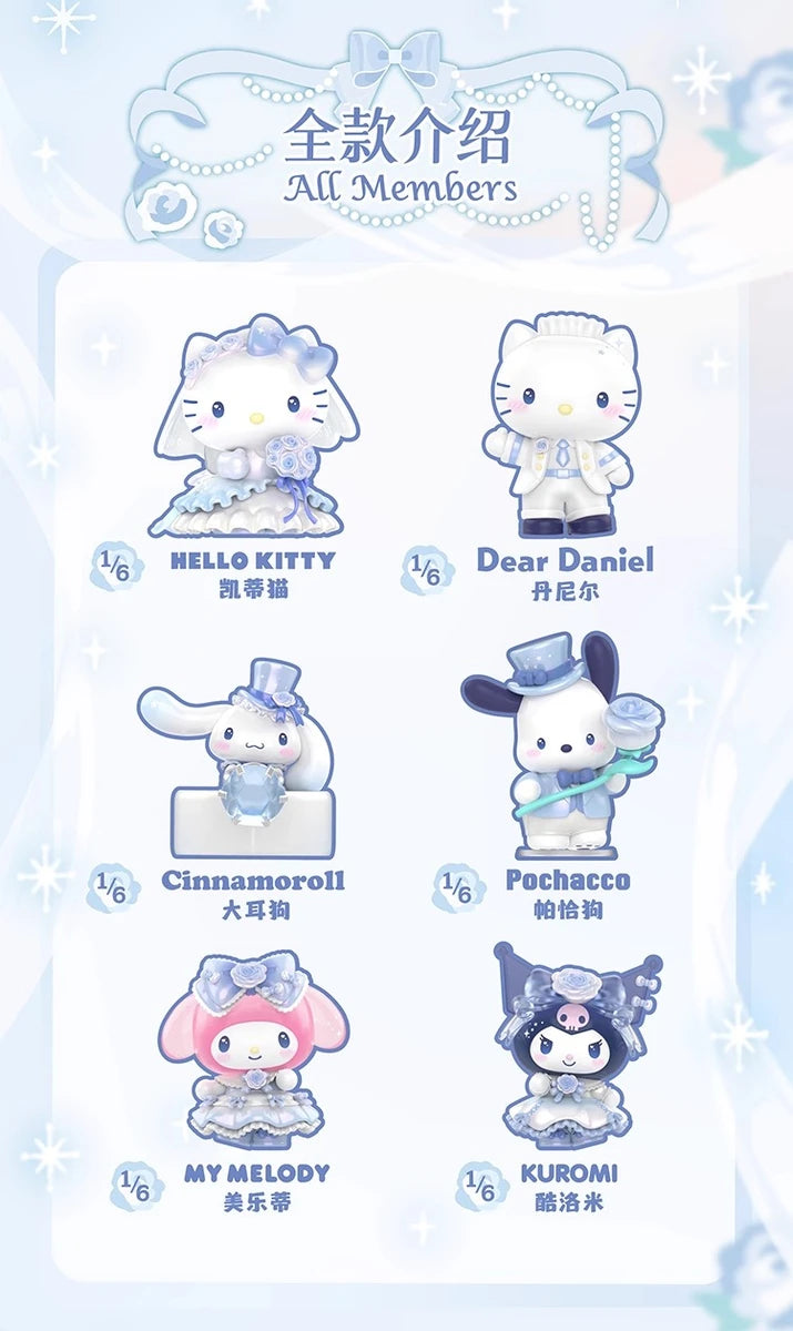 SANRIO Authentic Romantic Wedding Series Mystery Box 6 Designs