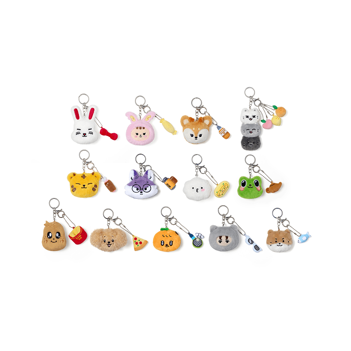 SEVENTEEN - MINITEEN FACE PLUSH KEYRING OFFICIAL MD