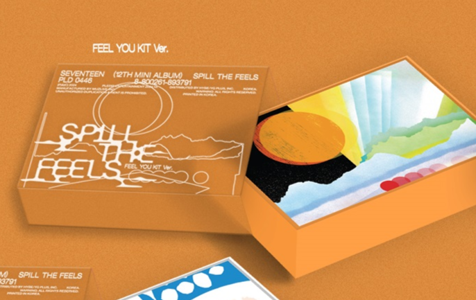 SEVENTEEN  SPILL THE FEELS KiT 2種★ミンギュ★ SEVENTEEN - 12TH MINI ALBUM [SPILL THE FEELS] KIT VER.(2