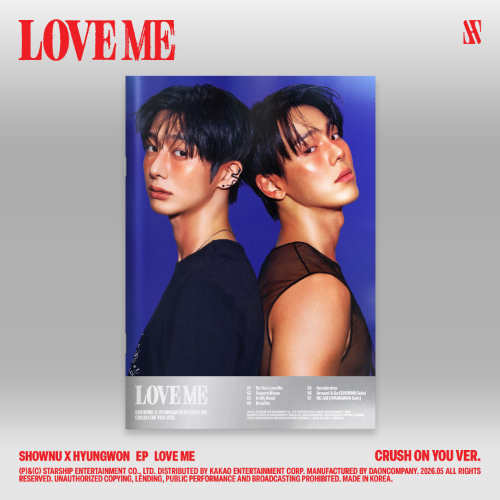 SHOWNU X HYUNGWON - EP [LOVE ME] (CRUSH ON YOU VER.)