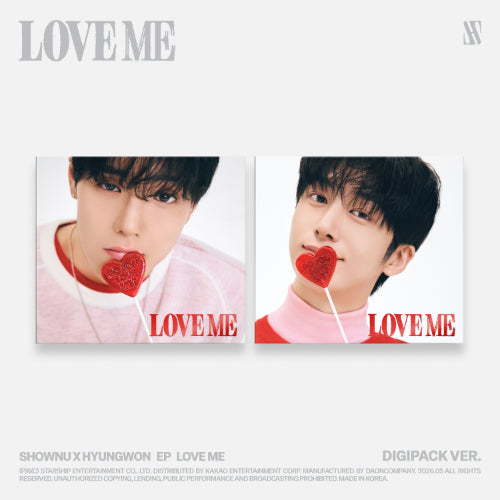 SHOWNU X HYUNGWON - EP [LOVE ME] (DIGIPACK VER.)