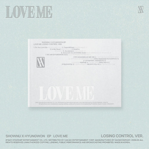 SHOWNU X HYUNGWON - EP [LOVE ME] (LOSING CONTROL VER.)