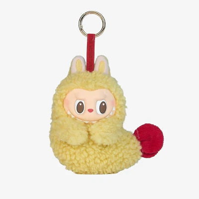 POP MART Authentic THE MONSTERS Labubu Wacky Mart Shrimp Plush Pendant Keychain