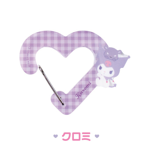 SANRIO© Die-Cut Acrylic Carabiner Holder (Japan Edition)