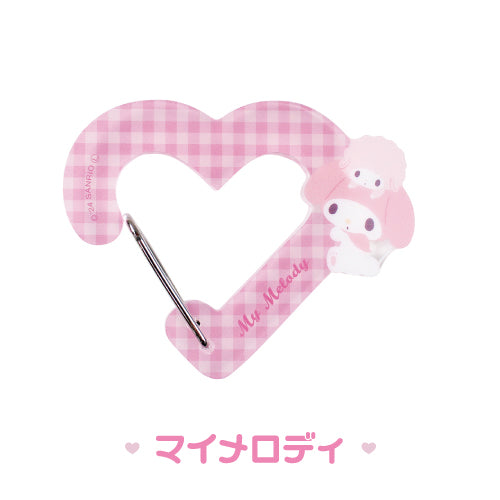 SANRIO© Die-Cut Acrylic Carabiner Holder (Japan Edition)