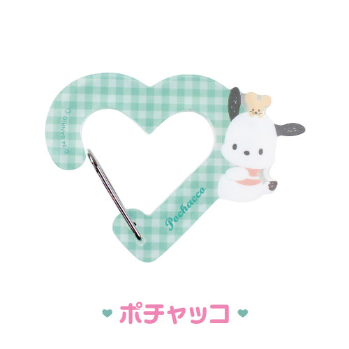 SANRIO© Die-Cut Acrylic Carabiner Holder (Japan Edition)