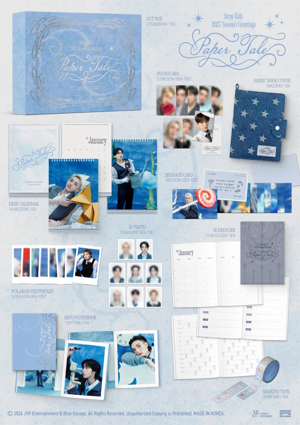 STRAY KIDS 2027 SEASON’S GREETINGS [PAPER TALE]