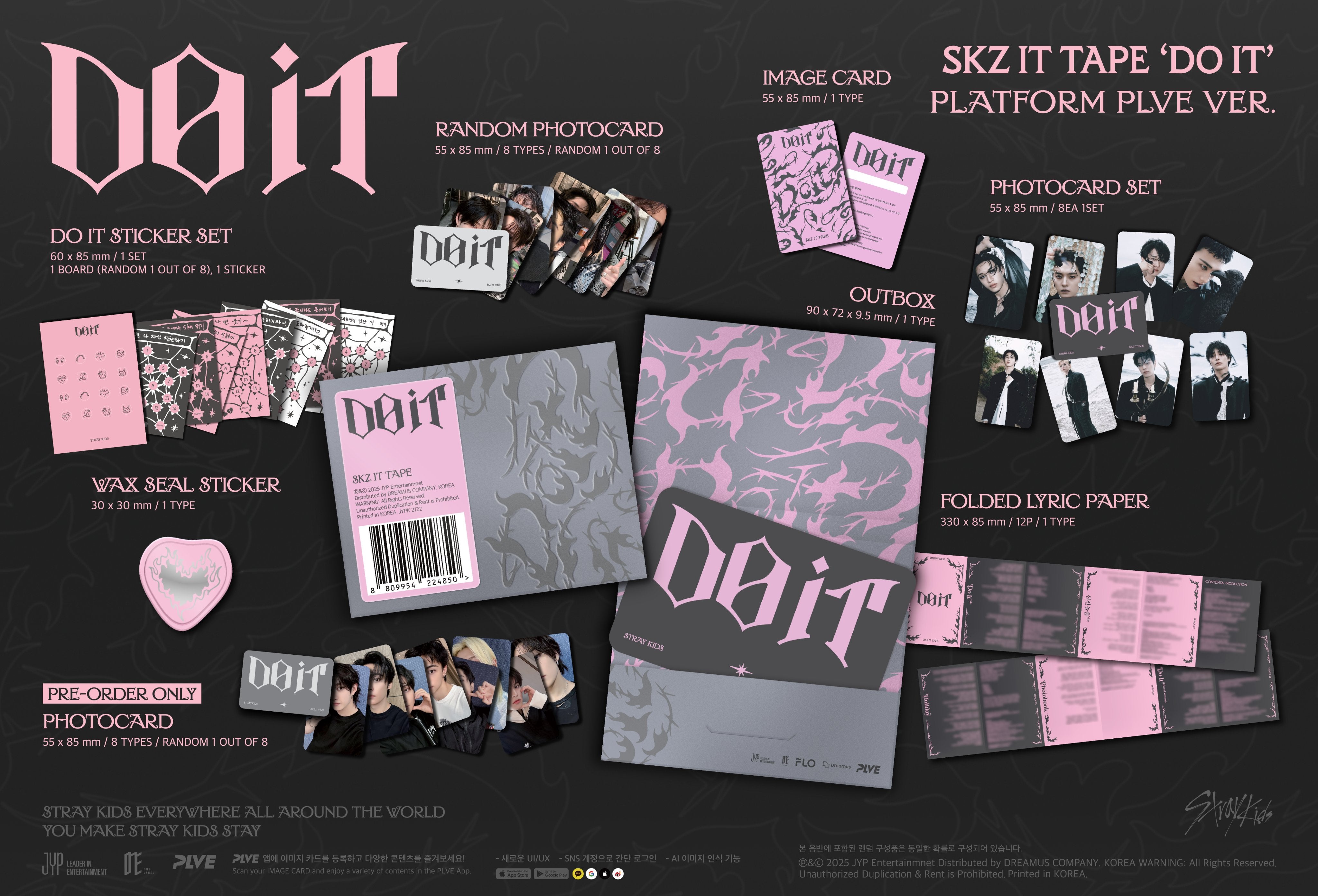 STRAY KIDS SKZ IT TAPE - DO IT (PLATFORM VER.)