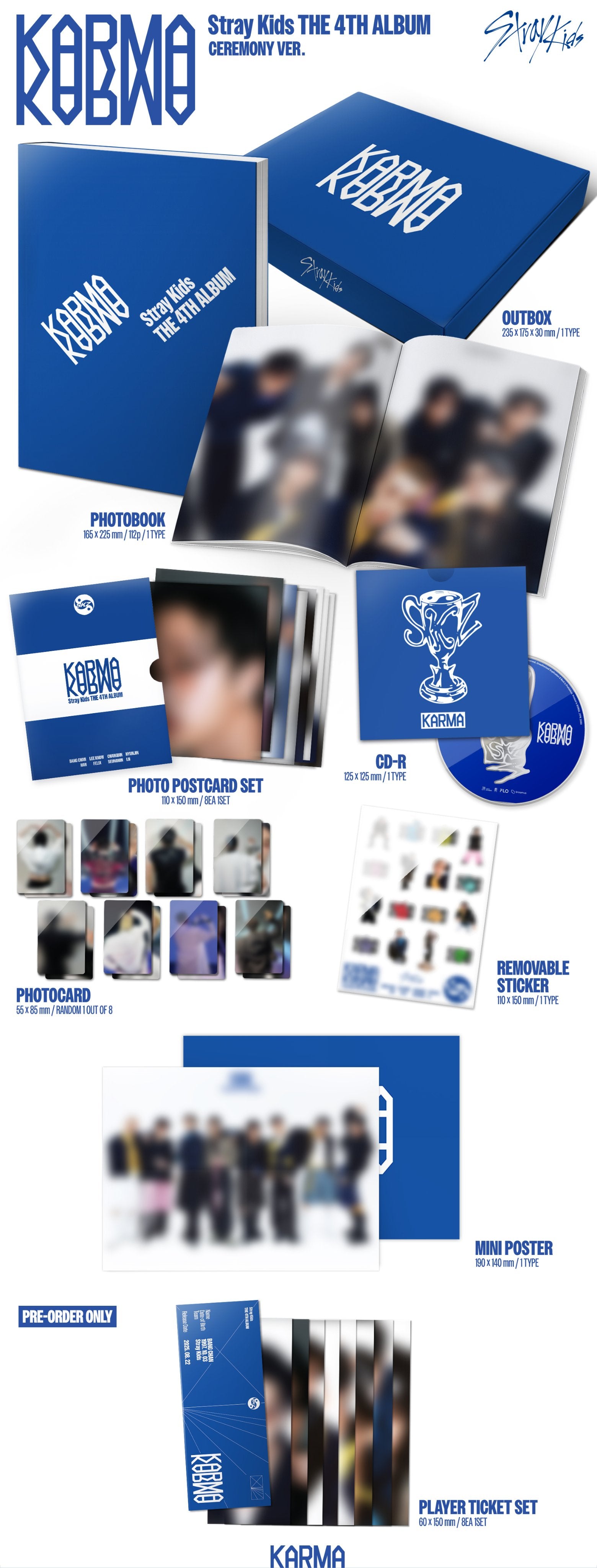 STRAY KIDS 4TH ALBUM - KARMA