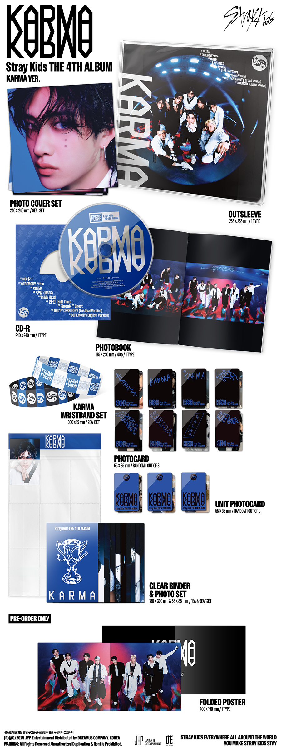 STRAY KIDS 4TH ALBUM - KARMA (KARMA VER.)