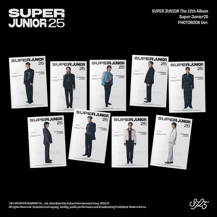SUPER JUNIOR 12TH ALBUM - SUPER JUNIOR25 (PHOTOBOOK VER.)