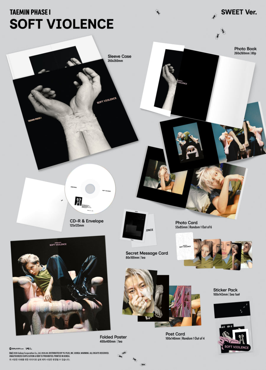 TAEMIN - PHASE I : SOFT VIOLENCE (PHOTO BOOK VER.)