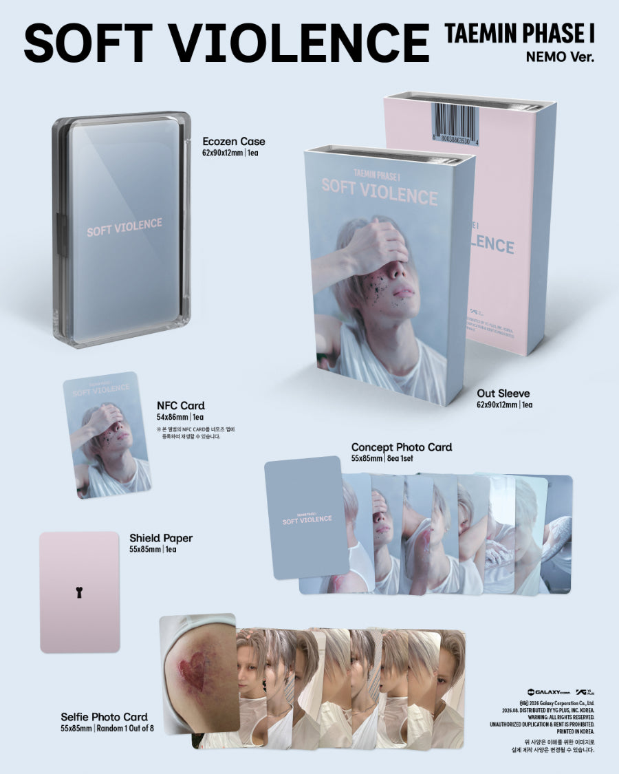 TAEMIN - PHASE I : SOFT VIOLENCE (NEMO VER.)