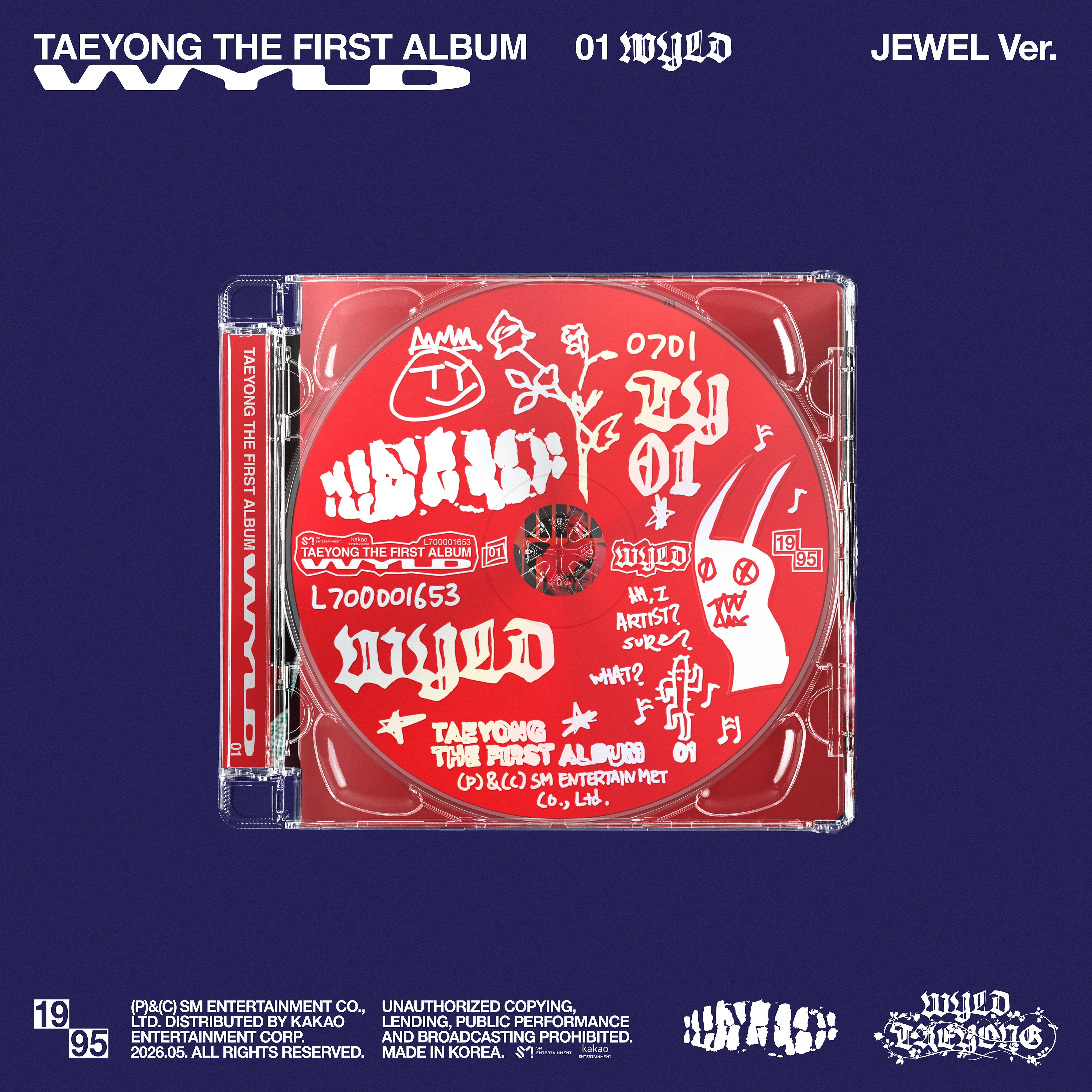 TAEYONG 1ST ALBUM - WYLD (JEWEL VER)