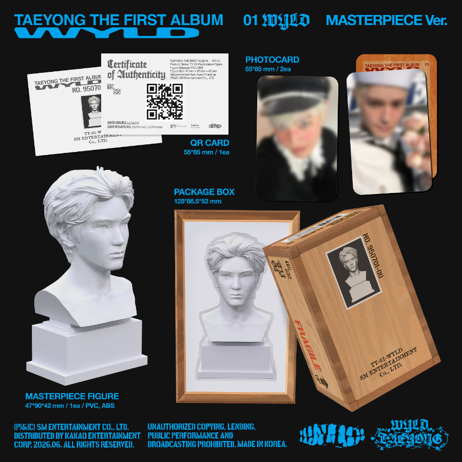 TAEYONG THE FIRST ALBUM - WYLD (MASTERPIECE VER.) (LIMITED)