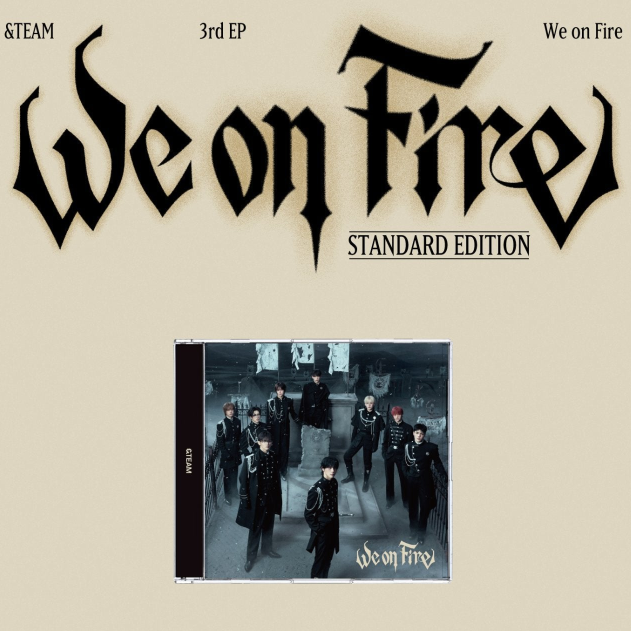 &TEAM 3RD EP - WE ON FIRE (STANDARD EDITION)