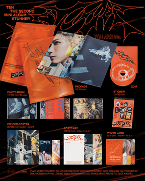 TEN 2ND MINI ALBUM - STUNNER (YOU ARE VERSION)