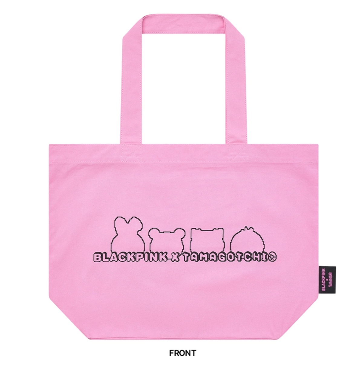 BLACKPINK X TAMAGOTCHI [TAMAGOTCHI] OFFICIAL MD BLACKPINK TOTE BAG
