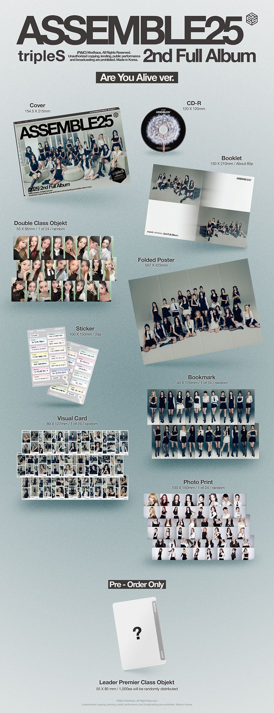 TRIPLES - 2ND FULL ALBUM [ASSEMBLE25]