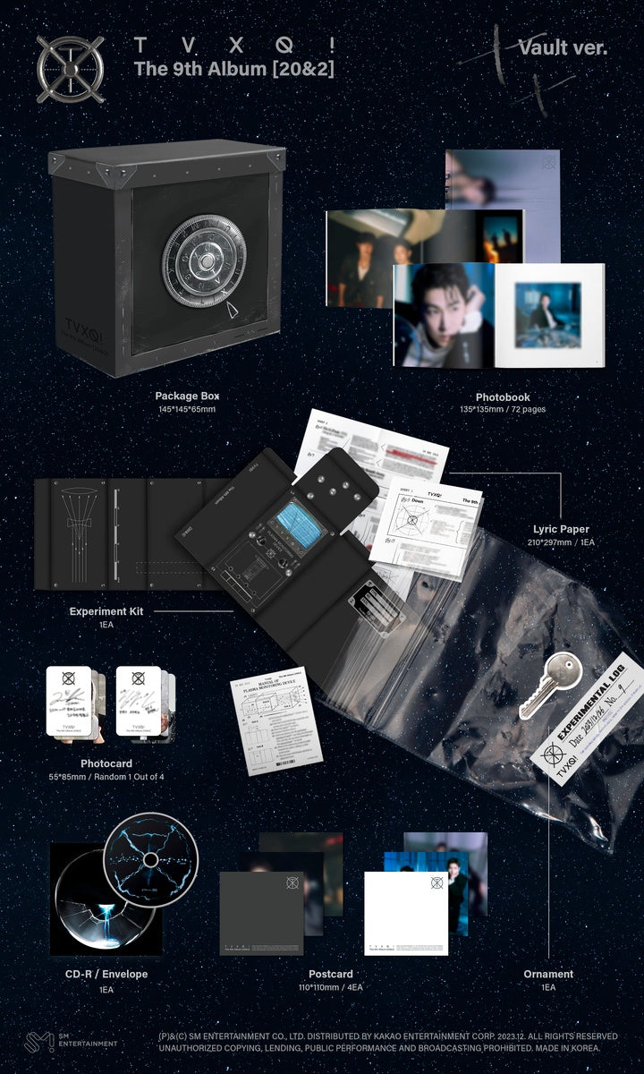 TVXQ - 20&2 9TH FULL ALBUM VAULT VERSION