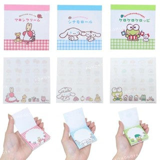 SANRIO© Checker Memo (Japan Edition)
