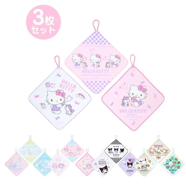 SANRIO© Hanging Towel 5 Design (Japan Limited Edition)