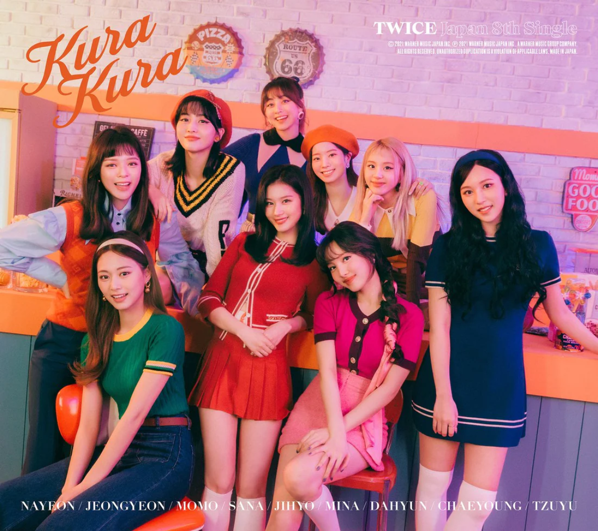 TWICE - KURA KURA [TYPE A] (SINGLE+DVD) (LIMITED EDITION) (JAPAN VERSION)