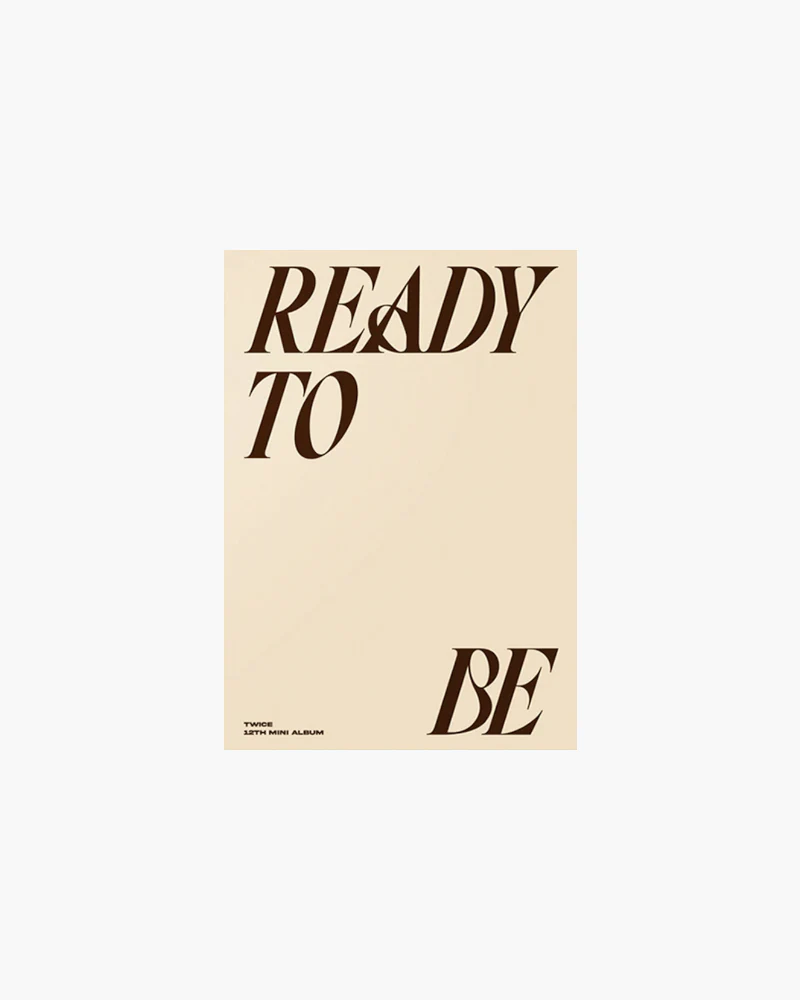TWICE MINI ALBUM VOL. 12 - READY TO BE