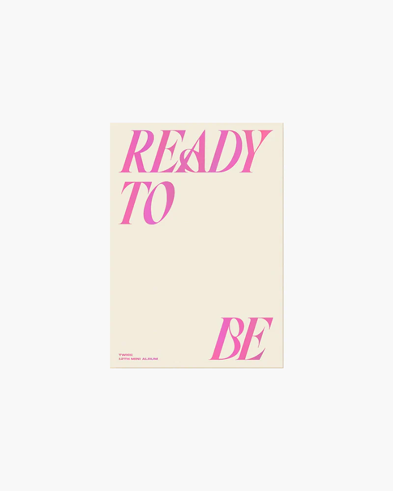 TWICE MINI ALBUM VOL. 12 - READY TO BE