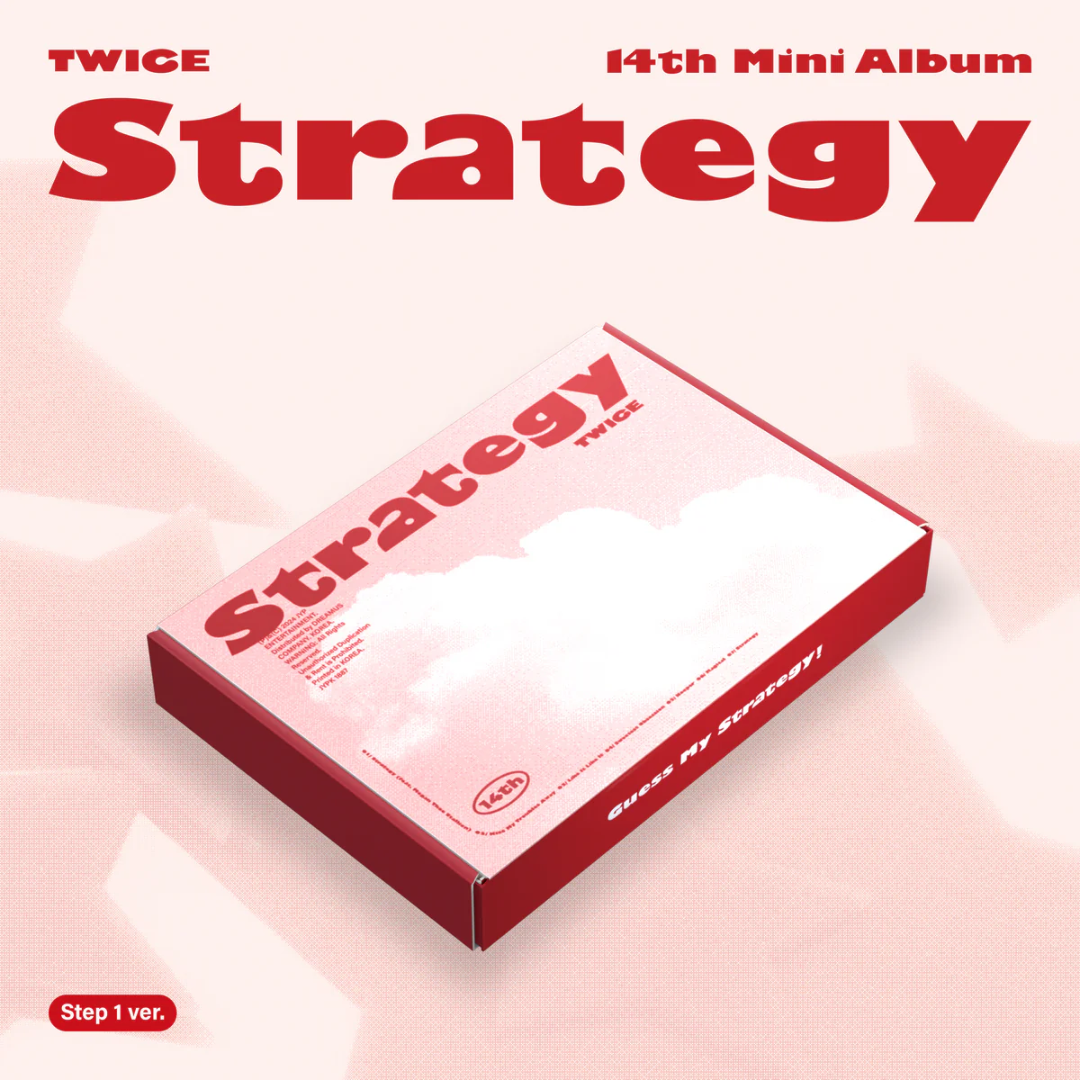 Amazon.com: TWICE STRATEGY 14th Mini Album (Standard Step 3