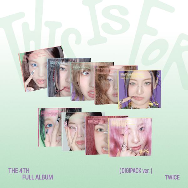 TWICE 4TH FULL ALBUM - THIS IS FOR (DIGIPACK VER.)