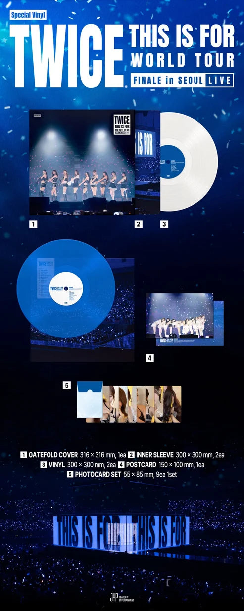 TWICE - [THIS IS FOR] WORLD TOUR FINALE IN SEOUL - LIVE (SPECIAL LP VER.)