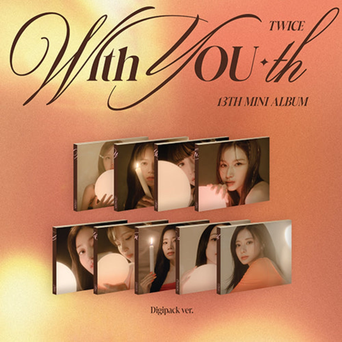 TWICE - WITH YOU-TH 13TH MINI ALBUM (DIGIPACK VERSION)