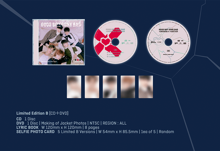 TOMORROW X TOGETHER - TXT GOOD BOY GONE BAD ヨンジュン セット 公式sb1】【安房1列_】TOMORROW X TOGETHER(TXT)_ ヨンジュン