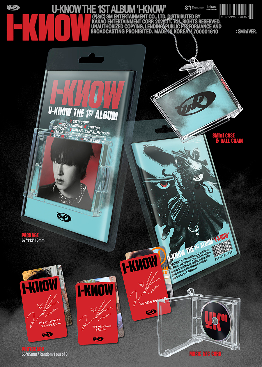 U-KNOW 1ST ALBUM - I-KNOW (SMINI VER.) (SMART ALBUM)