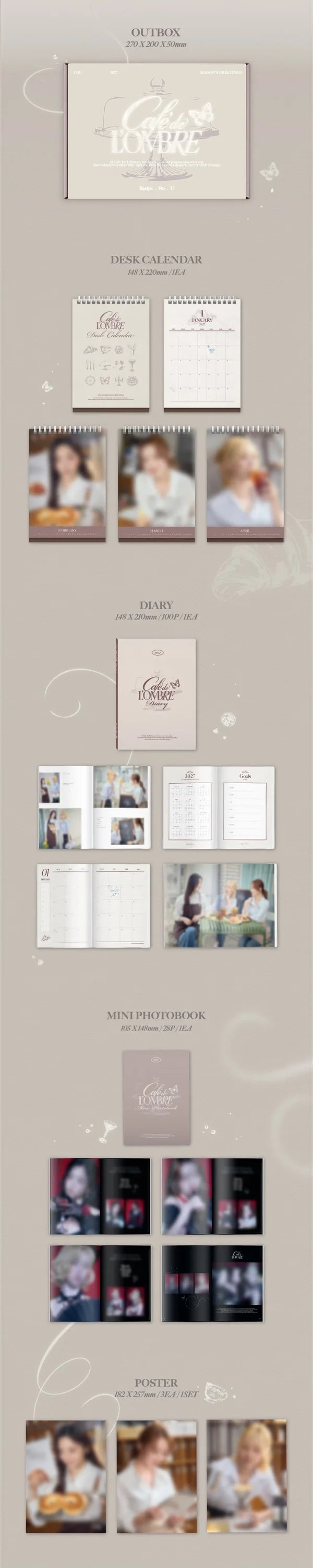 UAU - 2027 SEASON'S GREETINGS [CAFE DE L'OMBRE_RECIPE . FOR . U]